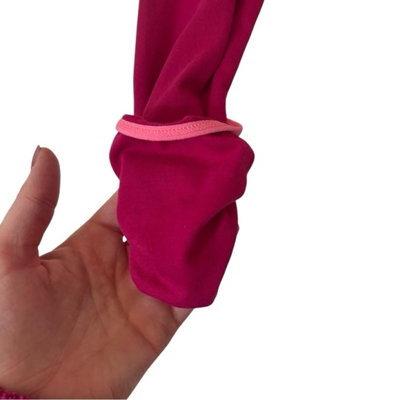 Nike Dri Fit Long Sleeve Pink Running Shirt Size Large (L) - Picture 6 of 8